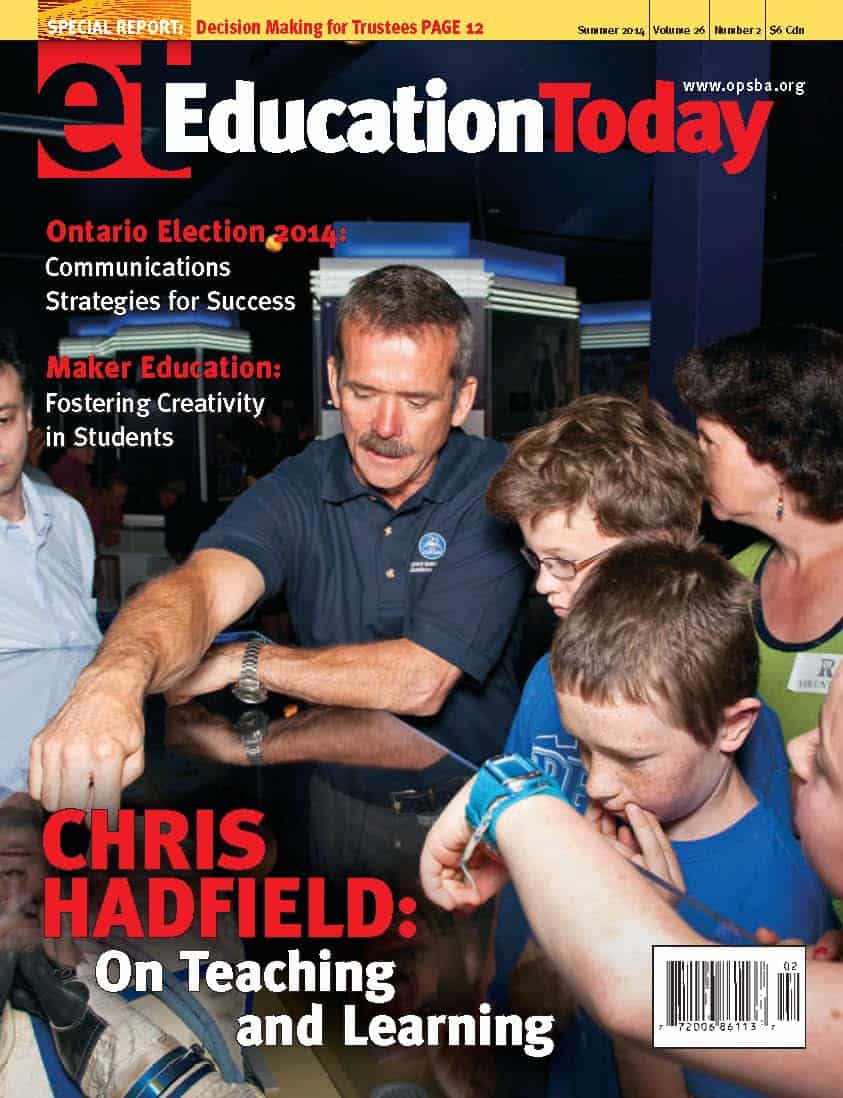 Education Today | Summer 2014 | Volume 26 Number 2
