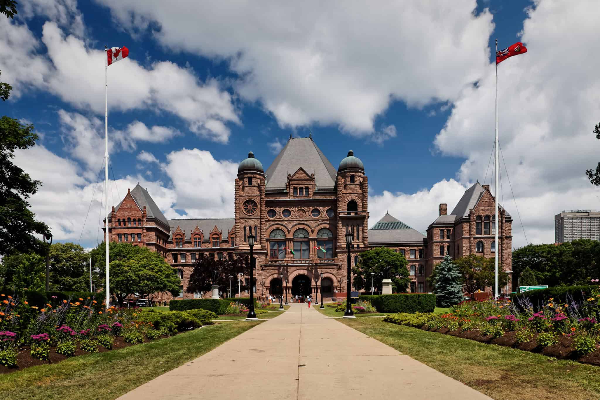 The Ontario legislature at Queen's Park